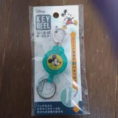 Disney ミッキーマウス キーホルダーリール