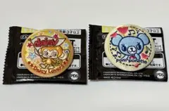 ナルミヤキャラクターズ 刺繍缶バッジビスケット　デイジー ポンポネット