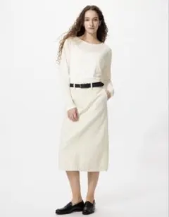 UNIQLO シアーT ホワイトLのサムネイル