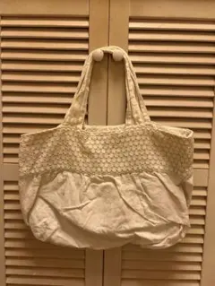 Lisette アイボリー トートバッグのサムネイル