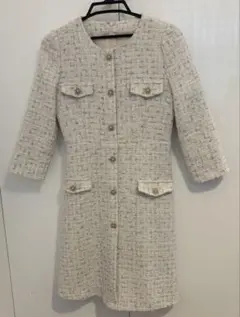tocco closet ツイードワンピース　結婚式入学式パーティー