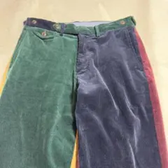 美品ポロラルフローレン　マルチカラーコーデュロイパンツ28/30