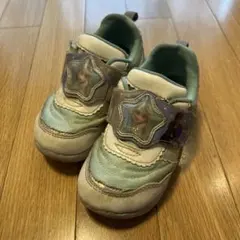 アナと雪の女王 スニーカー 17cm エルサ　アナ　光る靴　女の子