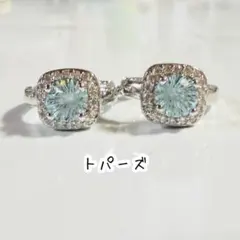 トパーズピアス☘︎ ݁˖.天然石