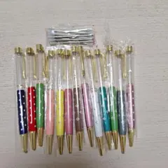 ランダム替芯付きボールペン13本セット