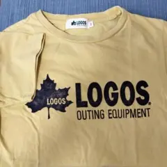 LOGOS ロゴプリント Tシャツ イエロー　紺と白ボーダー短パンセット