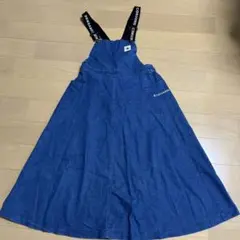 CONVERSE デニムブルー ジャンバースカート