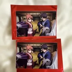 銀魂 神楽と新八 アクリルカード銀魂吉原大炎上