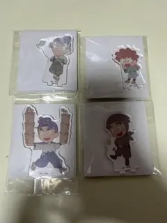 忍たま乱太郎 アニメイトカフェ ミニアクリルスタンド 4個セット