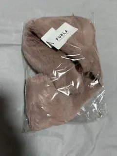 FURLA フェイクファーマフラー