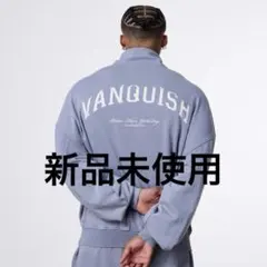 vanquish fitness ハーフジップ washed blue