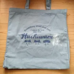 honeys ちいかわハチワレ ブルー トートバッグ