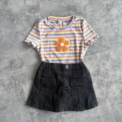 セットアップ　120 キッズ　SHEIN ギャル