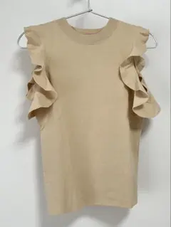 SNIDEL ニットノースリーブ　freesize