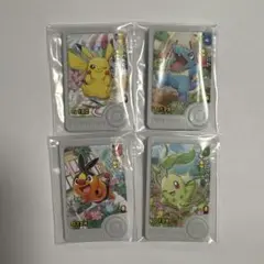 ポケモンフレンダ パラレルアートピック ピカチュウ ワニノコ ポカブ チコリータ