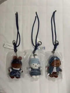 ミッフィー ソウル デニム キーリング 3種セット 韓国限定 miffy 聖水