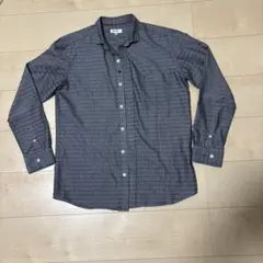 renoma HOMME 長袖シャツ Mサイズ メンズ　グレー