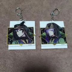ツイステ アクリルキーホルダー アクキー 式典服 マレウス シルバー
