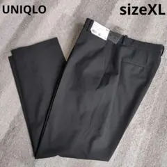 【新品タグ付】ユニクロ■スマートアンクルパンツ XLサイズ ブラック