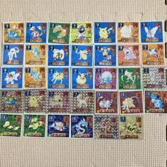 ポケモン最強シール烈伝　ポケモン　シール　ミュウ　ホロ　平成レトロ　当時　アマダ