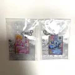 だれでもアイドル活動アクリルチャーム アイカツスターズ 虹野ゆめ・桜庭ローラ