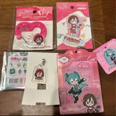 MEIKOキャラクターグッズ4点セット