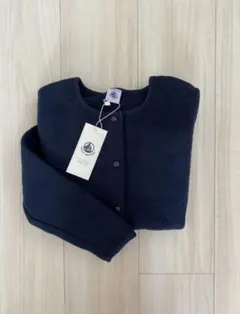 新品タグ★プチバトー★カーディガン 12ans