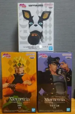 ジョジョの奇妙な冒険　DIO　空条条太郎　イギー　フィギュアセット