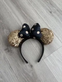 スパンコールカチューシャ ゴールド