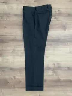 メンズ スラックス パンツ ダークグレーのサムネイル