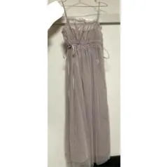 GRL グレイル レース シースルー ロングワンピース