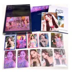 신나라 특전 첨부 사나 Taste of love CD TWICE 트레카