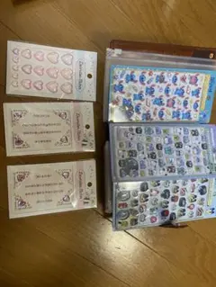 シールセット ハート型・キャラクター