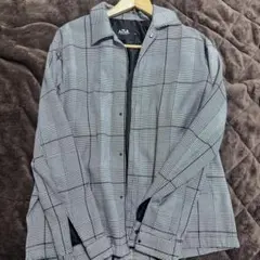 AZUL BY MOUSSY グレンチェック柄 シャツジャケット Mのサムネイル