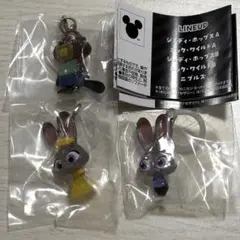 ズートピア2 めじるしアクセサリー ジュディA ジュディB ニブルズ3個セット
