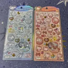 サンリオ　うるちゅるPOP SEAL ハローキティ　シナモロール