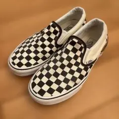 Vans チェッカーボード スリッポン　24.0cm