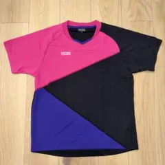 VICTAS 半袖Tシャツ ピンク/黒/紫 S