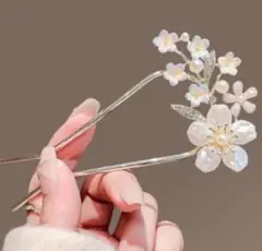 桜の花かんざし 豪華 着物 ドレスヘアアクセサリー