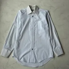 Perfect Suit Factory Yシャツ ストライプ 裏地花柄ビジネスのサムネイル