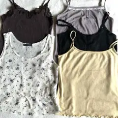 レディースタンクトップセット 5点　まとめ売り