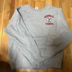 GLENVILLE TENNIS グレー スウェットシャツ