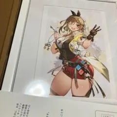 ライザのアトリエ 特典 アートグラフ　キャラファイングラフ