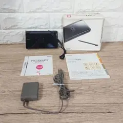 【動作確認済】Nintendo DS Lite 本体 JET BLACK 箱説付