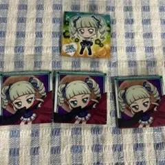 にふぉるめーしょん アイカツ シールウエハース R１枚、N 藤堂ユリカ 3枚