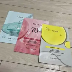 Anua フェイスマスク 3種類