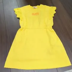 X-girlワンピース110 黄色