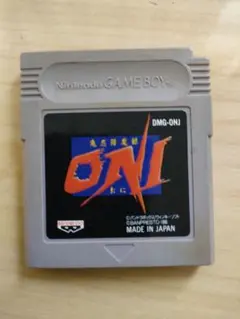 ゲームボーイソフト ONI 　ケース付