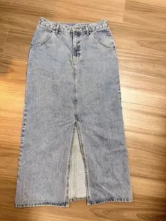 DISCOAT USコットンデニムナロースカート