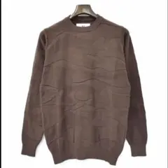 HABANOS カモクルーニット S ハバノス camo knit セーターのサムネイル